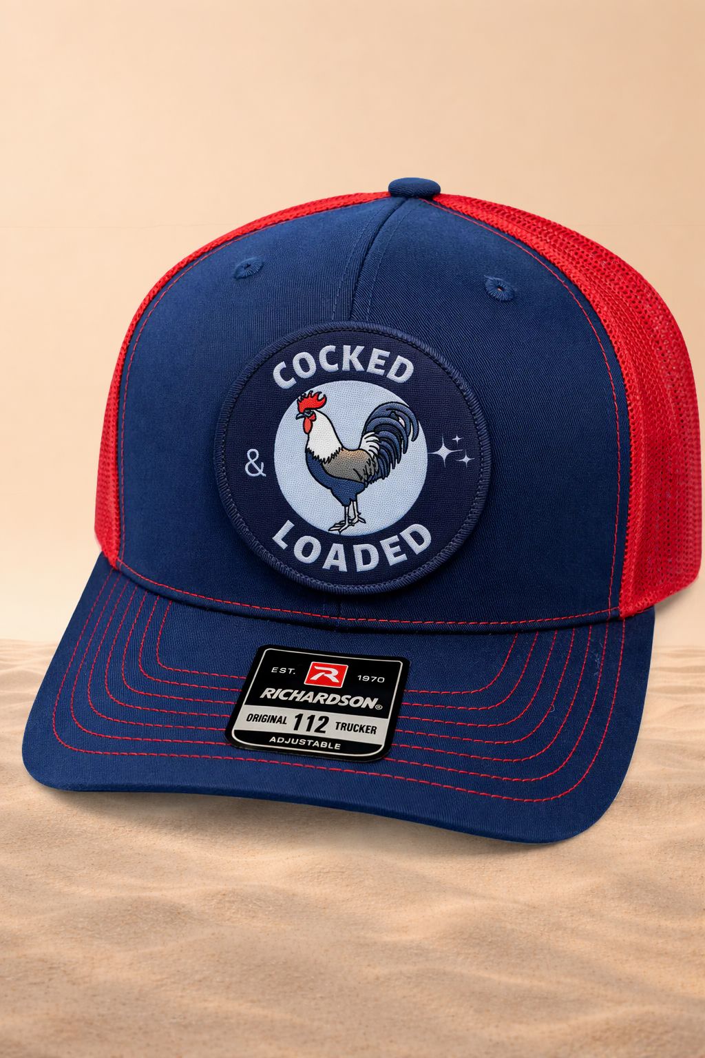 Gulfstream Florida Blue on Red Cocked and Loaded