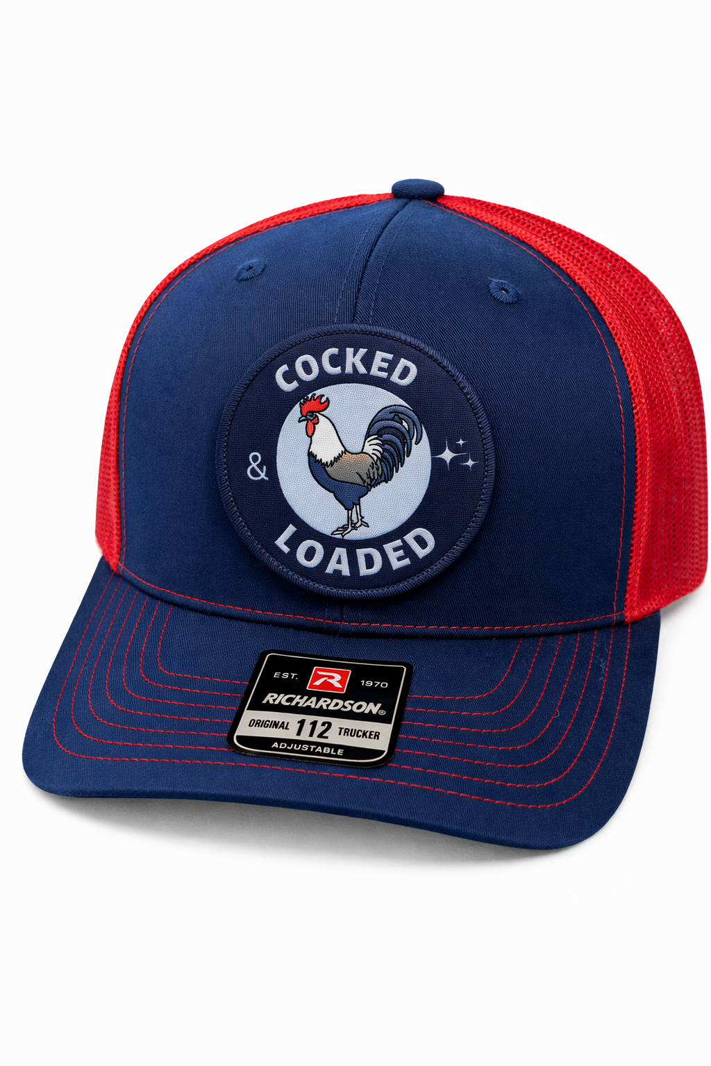 Gulfstream Florida Blue on Red Cocked and Loaded