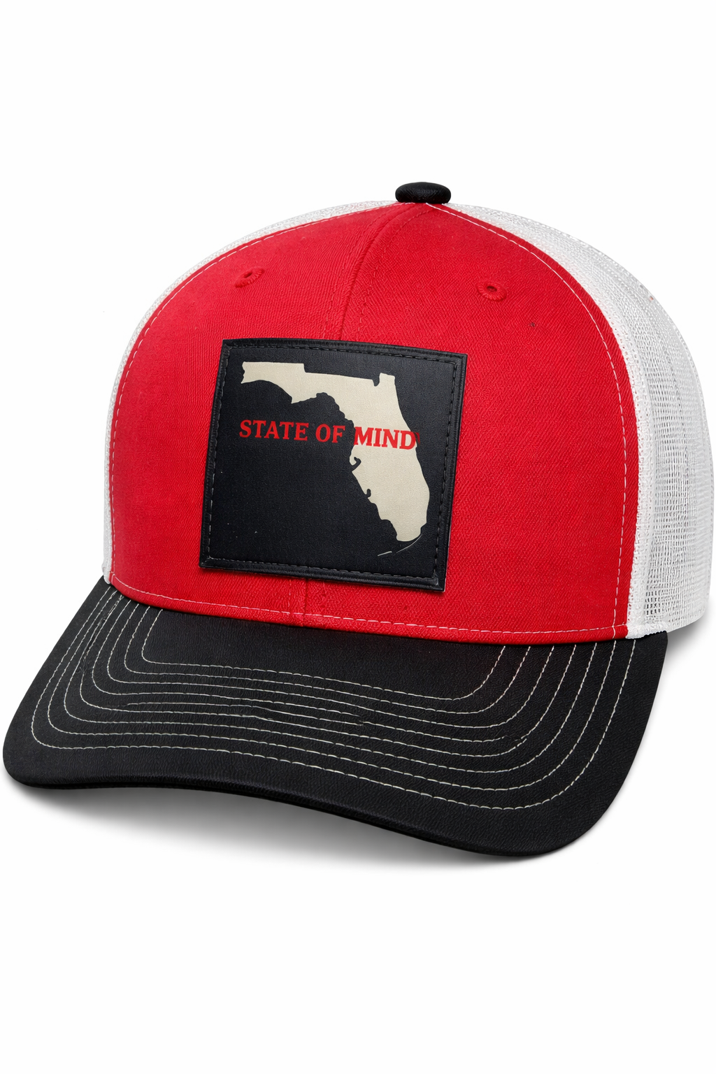 Gulfstream Florida Red on White Florida State of Minds
