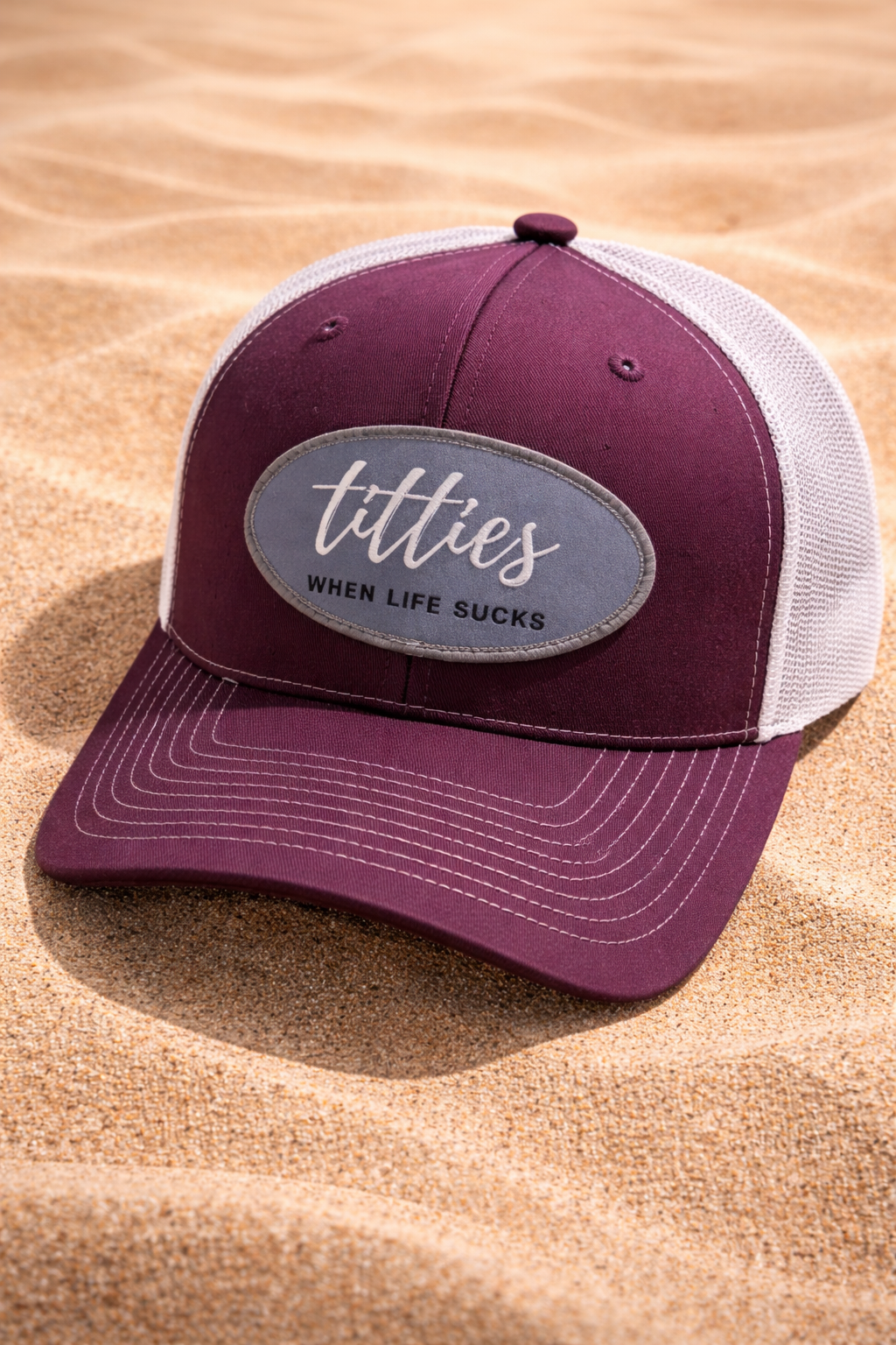 Burgundy When Life Sucks